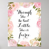 彼女は小さいが激しい子供部屋芸術だ ポスター (正面)