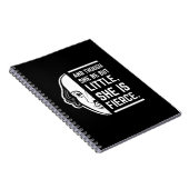 彼女は小さいが激しい引用文 ノートブック (右側)