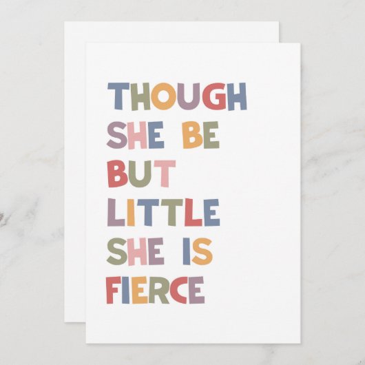 彼女は小さいが獰猛だが シーズンカード (正面/裏面)