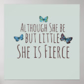彼女は小さいが獰猛だが ポスター (正面)