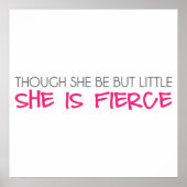 彼女は小さいが獰猛だが ポスター (正面)