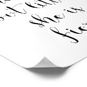 彼女は小さいが獰猛だが ポスター (角)