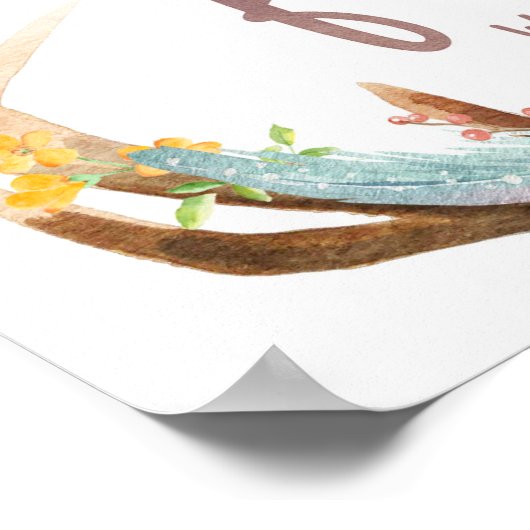 彼女は小さいが荒々しい森のプリントだが ポスター (角)