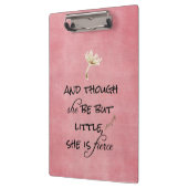 彼女は小さいが、どう猛な引用文 クリップボード (左)