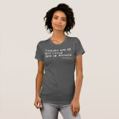 彼女は小さいけれど、激しい。シングレット Tシャツ (正面フル)