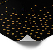 彼女は少しの輝きを残す - プレミアムキャンバス ポスター (角)