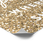 彼女は少しの輝きを残す - プレミアムキャンバス ポスター (角)