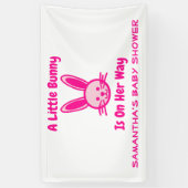 彼女は少しバニーが行く途中だ 横断幕 (縦)