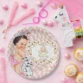 彼女は少しプリンセスが行く途中だ。 ペーパープレート (パーティー)