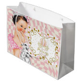 彼女は少しプリンセスが行く途中だ。 ラージペーパーバッグ (裏面アングル)