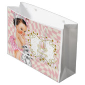 彼女は少しプリンセスが行く途中だ。 ラージペーパーバッグ (正面アングル)
