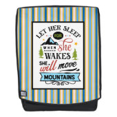 彼女は山を動かす バックパック (正面)