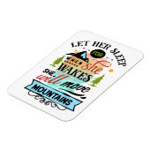 彼女は山を動かす マグネット (左側)