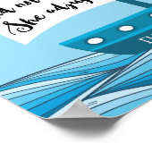 彼女は嵐の中に立った ポスター (角)