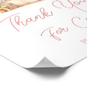 彼女は市場から出たばかりのブライダルシャワーありがとう ポスター (角)