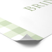 彼女は市場から出たばかりのブライダルシャワー歓迎 ポスター (角)