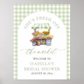 彼女は市場から出たばかりのブライダルシャワー歓迎 ポスター (正面)