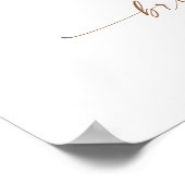 彼女は市場から出たばかりのブライダルシャワー歓迎 ポスター (角)