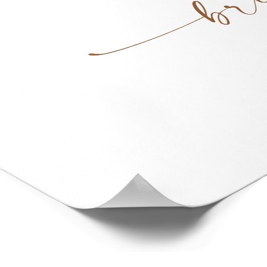 彼女は市場から出たばかりのブライダルシャワー歓迎 ポスター (角)