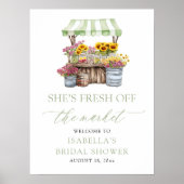 彼女は市場から出たばかりのブライダルシャワー歓迎 ポスター (正面)