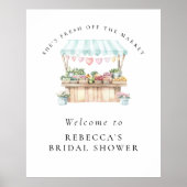 彼女は市場から出たばかりのブライダルシャワー歓迎 ポスター (正面)