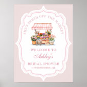 彼女は市場から出たばかりのブライダルシャワー歓迎 ポスター (正面)