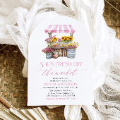 彼女は市場から出たばかりのブライダルシャワー 招待状