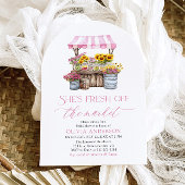 彼女は市場から出たばかりのブライダルシャワー 招待状