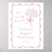 彼女は市場から出たばかりのブライダル歓迎 ポスター (正面)