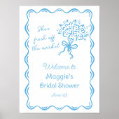 彼女は市場から出たばかりのブライダル歓迎 ポスター (正面)