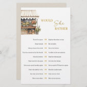 彼女は市場から出ているのではなく、むしろ彼女はゲームをする (正面/裏面)