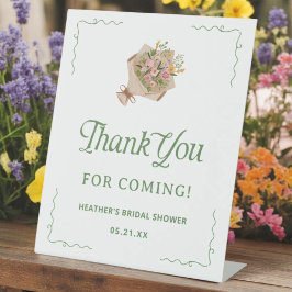 彼女は市場から出ている君のサインに来感謝する 台座サイン