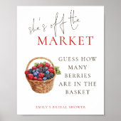 彼女は市場から出ている推測どれだけのブライダルシャワー ポスター (正面)
