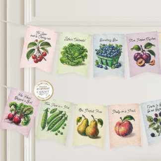 彼女は市場から出て新しいブライダルバンティングバナー バンティングフラッグ