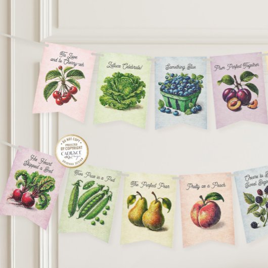 彼女は市場から出て新しいブライダルバンティングバナー バンティングフラッグ