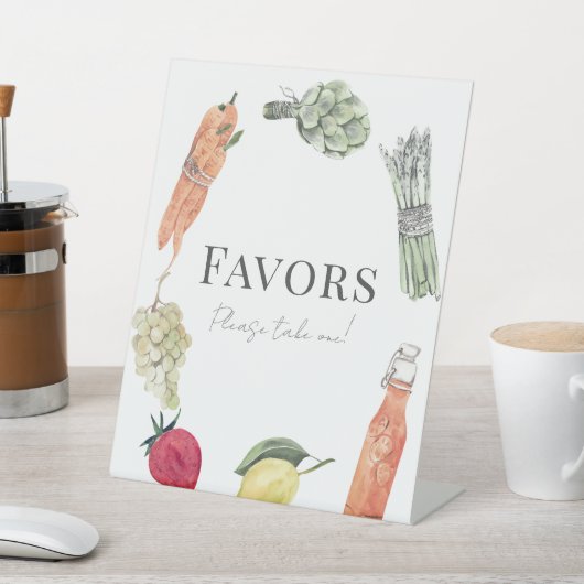 彼女は市場から外れているブライダルシャワーの好意 台座サイン (インサイチュ)