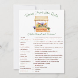 彼女は市場から外れているブライダルシャワーゲーム 招待状