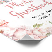 彼女は市場から外れているブライダルシャワー写真ゲストブック ポスター (角)