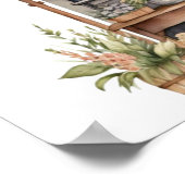 彼女は市場から外れているブライダルシャワー歓迎サイン ポスター (角)