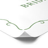 彼女は市場から外れているブライダルシャワー歓迎ポスター ポスター (角)