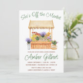 彼女は市場から外れているブライダルシャワー 招待状 (スタンド正面)