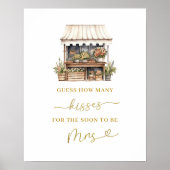 彼女は市場から外れている何人のキスのポスター ポスター (正面)