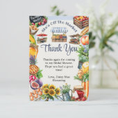 彼女は市場から外れている – 農家市場 サンキューカード (スタンド正面)