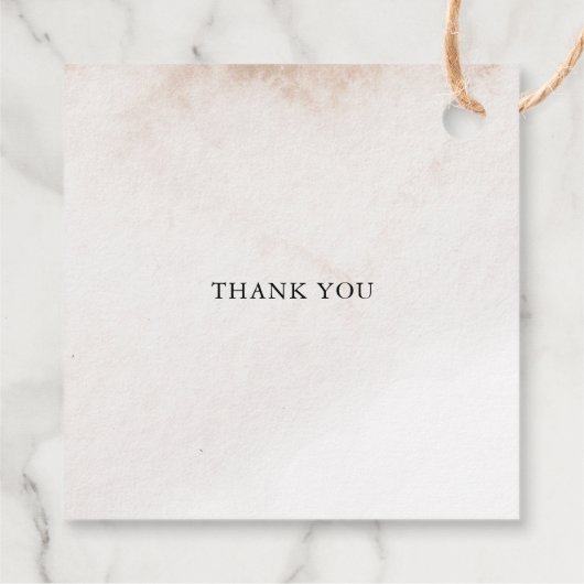 彼女は市場から姿を消した ファーマーズマーケット ブライダルシャワー フェイバータグ (裏面)