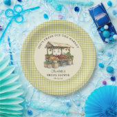 彼女は市場から直接 ブライダルシャワー ペーパープレート (パーティー)