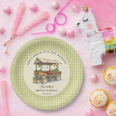 彼女は市場から直接 ブライダルシャワー ペーパープレート (パーティー)