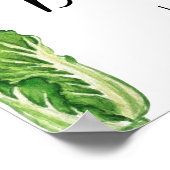 彼女は市場に出足したばかりだ。ブライダルシャワー歓迎 ポスター (角)