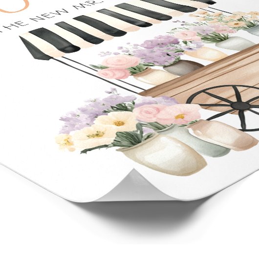 彼女は市場のアドバイスと願いを離れている ポスター (角)