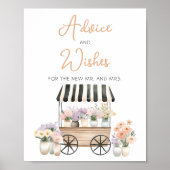 彼女は市場のアドバイスと願いを離れている ポスター (正面)