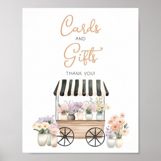 彼女は市場のカードやギフトを手に入れたばかりだ ポスター (正面)